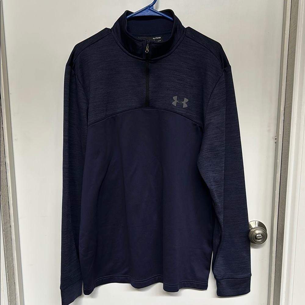 Under Armour Navy Quarter-Zip Pullover